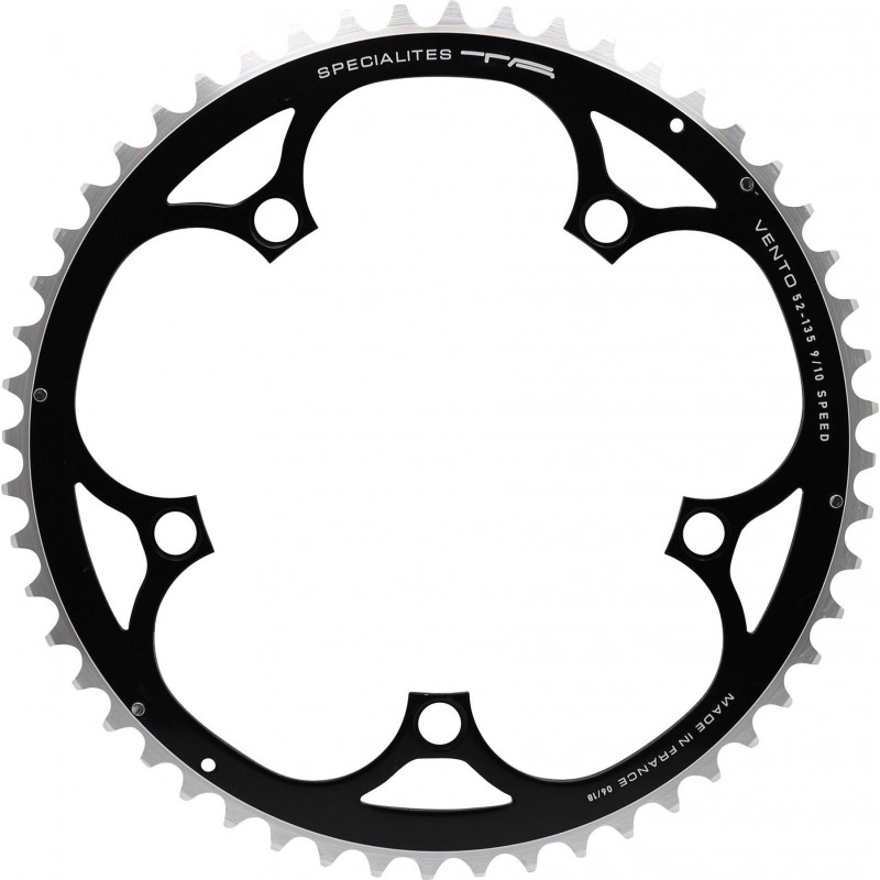 Chainring Spécialités TA Vento Outer 9/10-speed 135mm Black Chainring Spécialités TA Vento Outer 9/10-speed 135mm Black