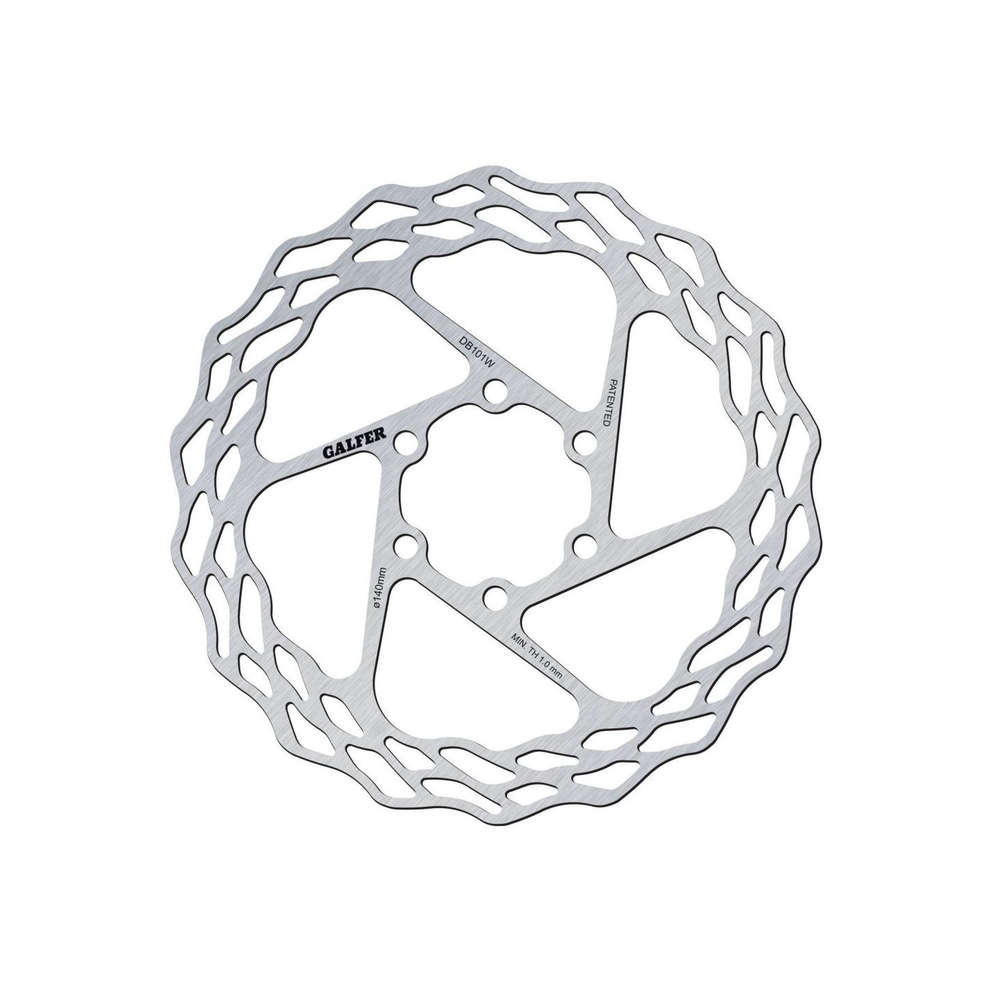 Brake Disc Galfer - Wave Road - ø140mm - 64g