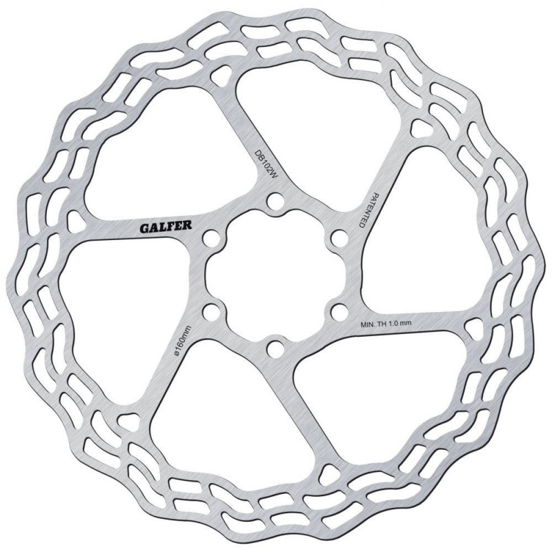 Disque de frein Galfer - Wave Road - ø160mm - 79gr Galfer DB102W Disques Route