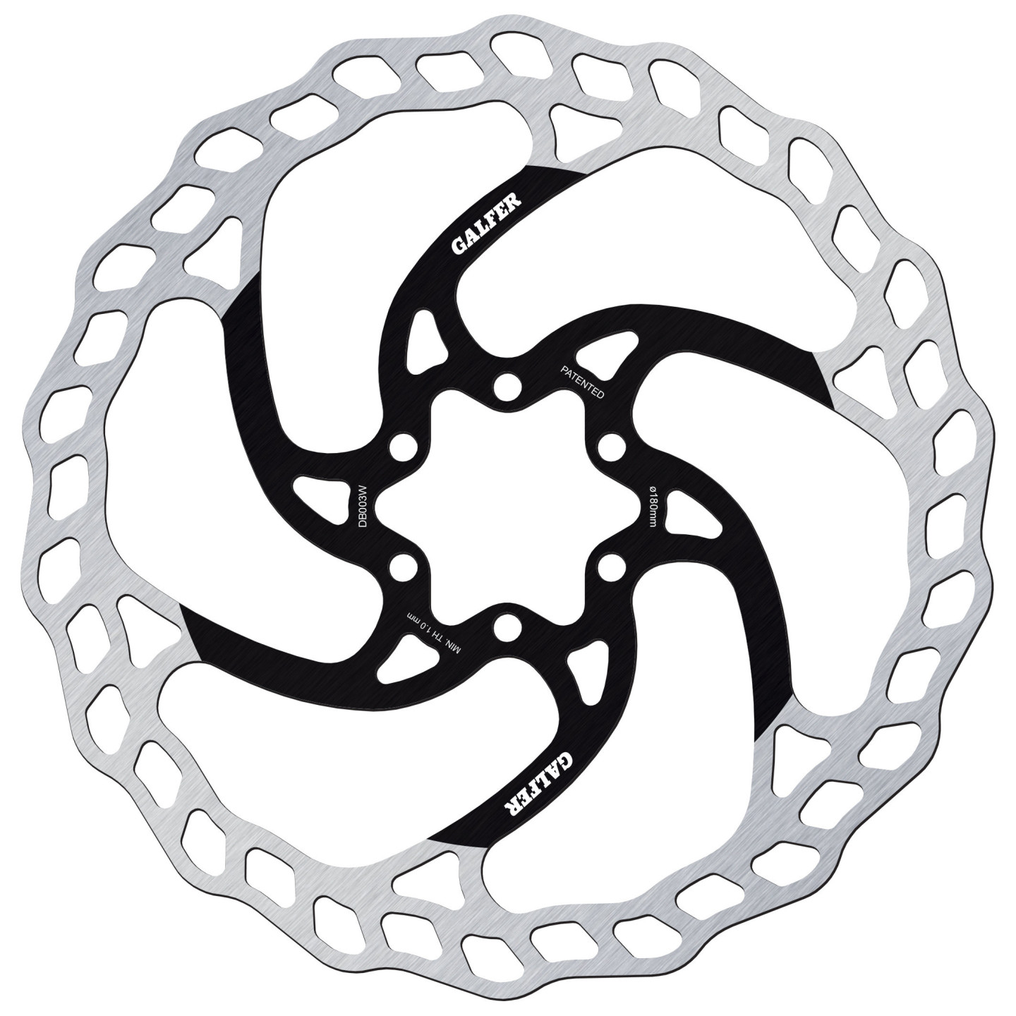 Brake Disc Galfer - Wave - ø180mm - 110g