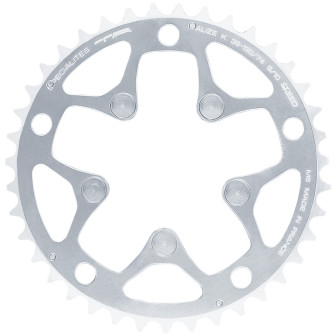 Chainring Spécialités TA touring Triple Alizé-K Middle 130/74mm 9/10-speed Silver