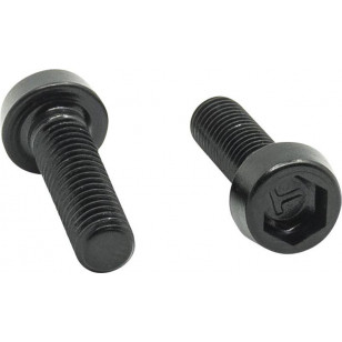 Visserie aluminium pour porte-bidon - M5x17 (tête de vis 3.5 mm) - Noir (Sachet de 2) Spécialités TA PBVI219002 Porte-bidons