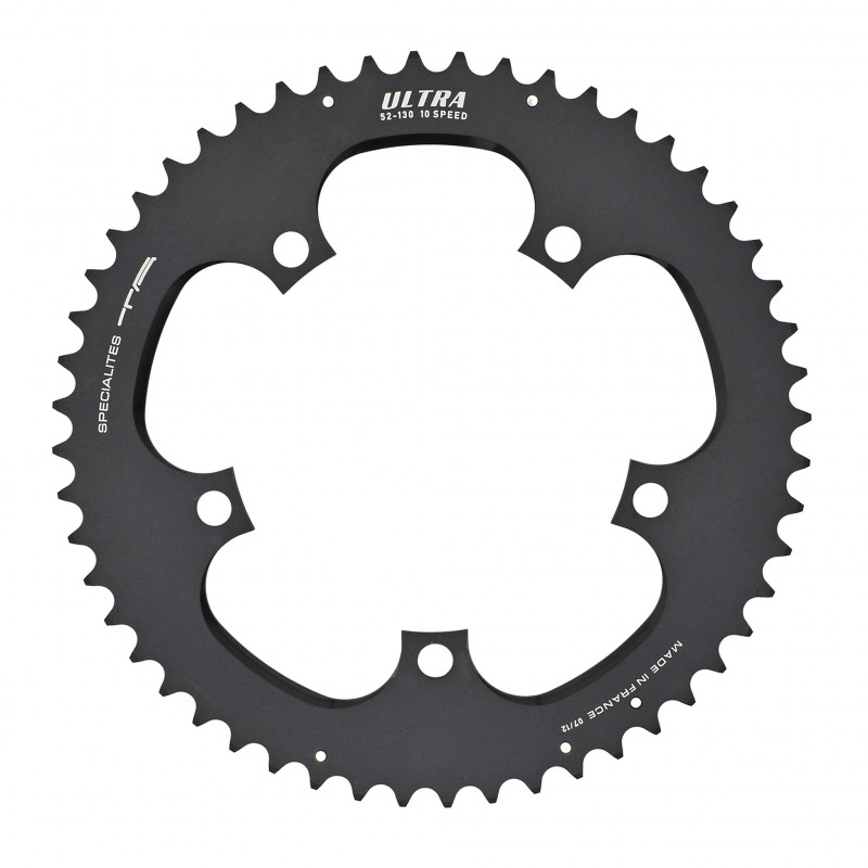Spécialités TA Ultra Kettenblatt 10-fach außen 110mm für Shimano Ultegra 6750 Compact Schwarz Spécialités TA Ultra Kettenblatt 10-fach außen 110mm für Shimano Ultegra 6750 Compact Schwarz