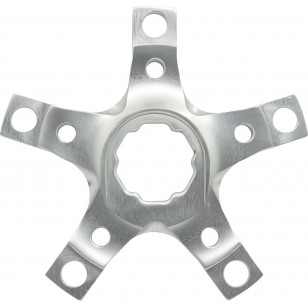 Spécialités TA CARMINA Race triple Compact 110/74mm spider - Gepolijst zilver