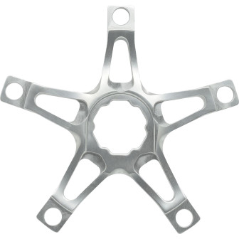 Spécialités TA CARMINA Road Double 130mm spider - Polished Silver