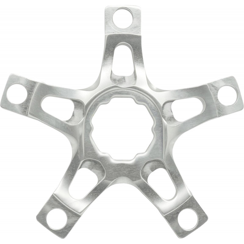 Araña Spécialités TA CARMINA Carretera Compact Doble 110mm - Plata pulida Araña Spécialités TA CARMINA Carretera Compact Doble 110mm - Plata pulida