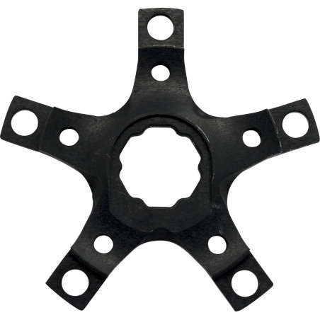 Araña Spécialités TA CARMINA Carretera Triple Compact 110/74mm - Negro anodizado