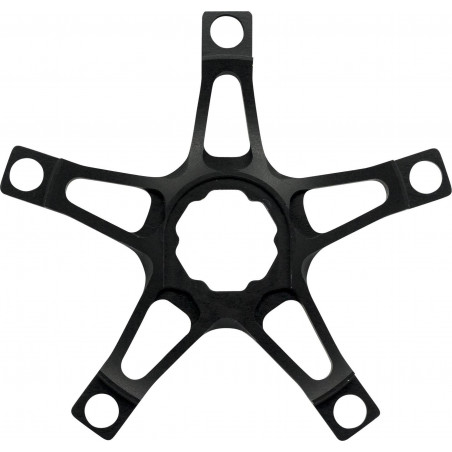 Étoile Spécialités TA CARMINA Route Double 130mm - Noir Anodisé Spécialités TA ET13029 Étoiles