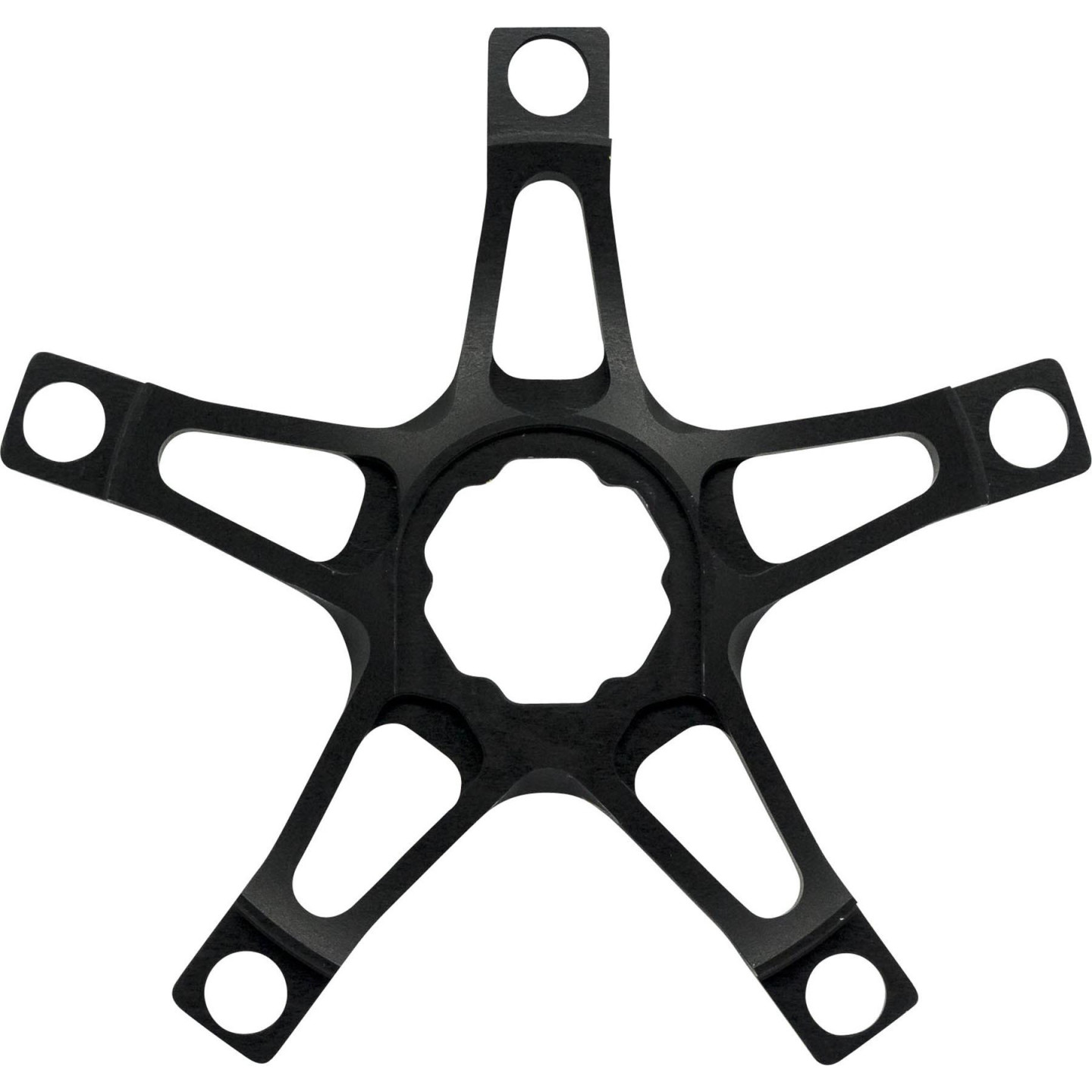 Spécialités TA CARMINA Road Double 130mm spider - Black Anodised