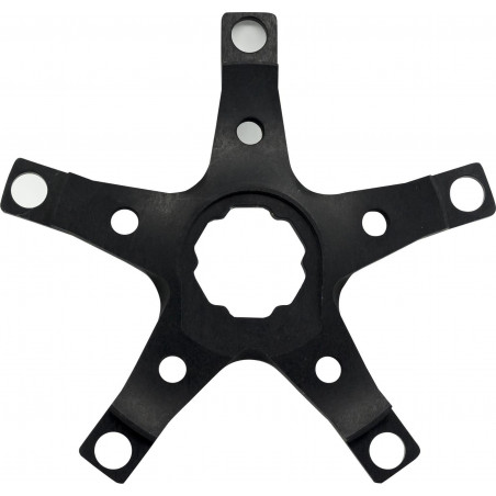 Étoile Spécialités TA CARMINA Route Triple 130/74mm - Noir Anodisé Spécialités TA ET13039 Étoiles