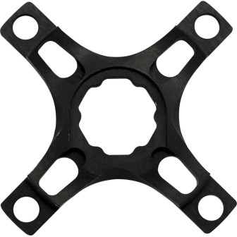 Spécialités TA CARMINA / VEGA MTB Double 104mm spider - Black Anodised