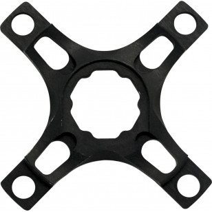 Étoile Spécialités TA CARMINA / VEGA VTT Double 104mm - Noir Anodisé Spécialités TA ET10429 Étoiles