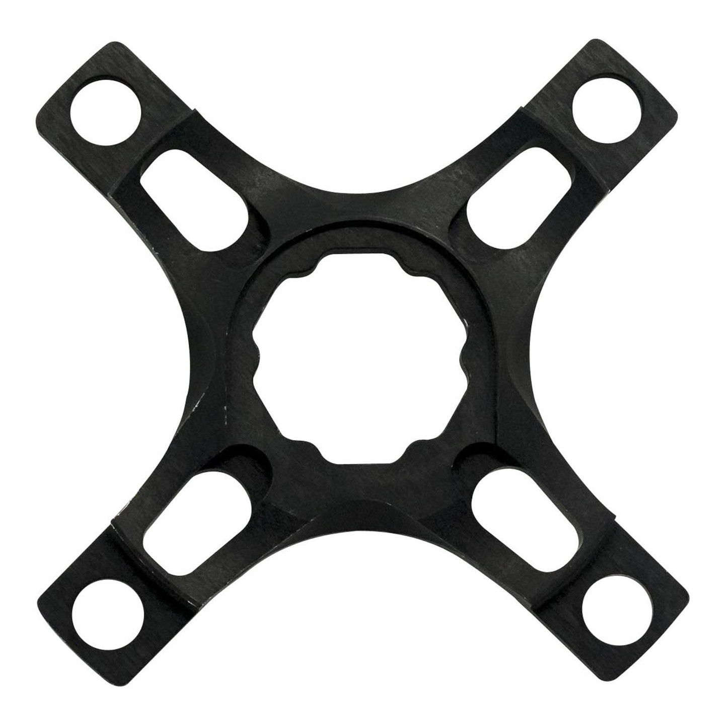 Spécialités TA CARMINA / VEGA MTB Double 104mm spider - Black Anodised