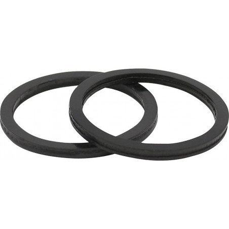 Kit de 2 separadores de suplemento Spécialités TA para eje de pedalier 30mm - Grosor 2,5mm