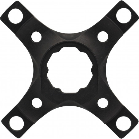 Spider Spécialités TA CARMINA / VEGA MTB Tripla 104/64mm - Nero anodizzato