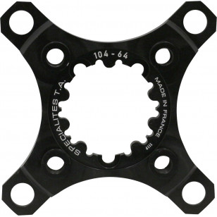 Araña Spécialités TA Arrow MTB Doble 104/64mm - Negro anodizado