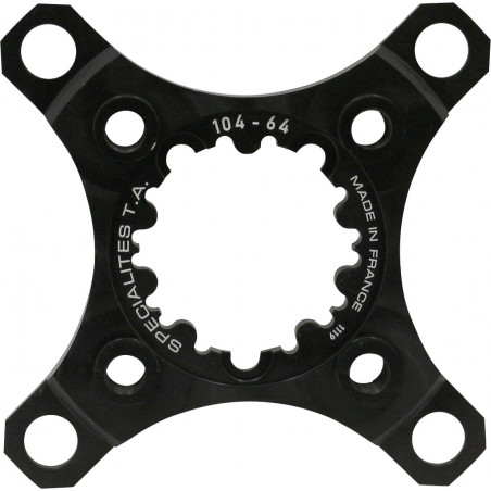 Spider Spécialités TA Arrow MTB Doppia 104/64mm - Nero anodizzato