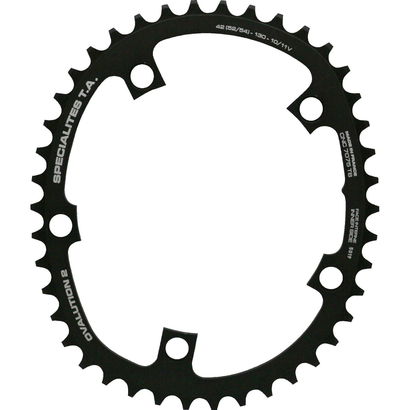 Chainring Spécialités TA OVALUTION 2 130mm Inner