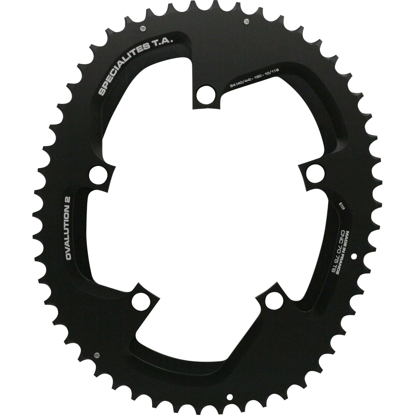 Chainring Spécialités TA OVALUTION 2 130mm Outer