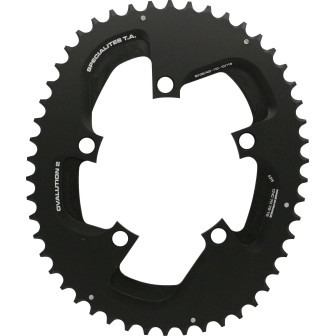 Chainring Spécialités TA OVALUTION 2 Compact 110mm Outer