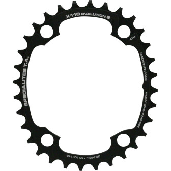 Chainring Spécialités TA OVALUTION 2 X110 Compact 110mm Inner