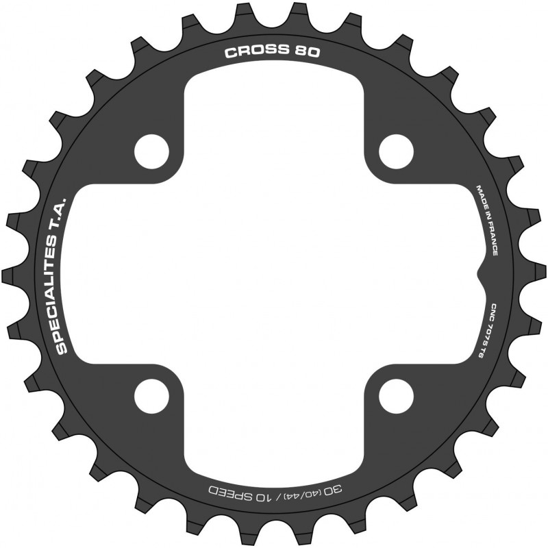 Spécialités TA CROSS 10/11-speed kettingblad binnen 80mm SRAM/Cannondale