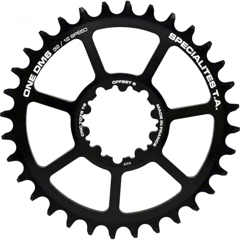 *** FINE SERIE *** Monocorona Spécialités TA ONE DM6 Narrow Wide Sram Direct Mount - Offset 6mm