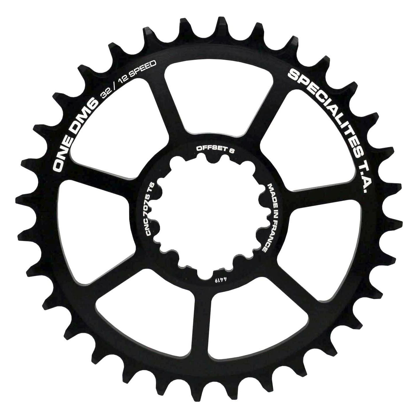 Single Chainring Spécialités TA ONE DM6 Narrow Wide Sram Direct Mount - Offset 6mm