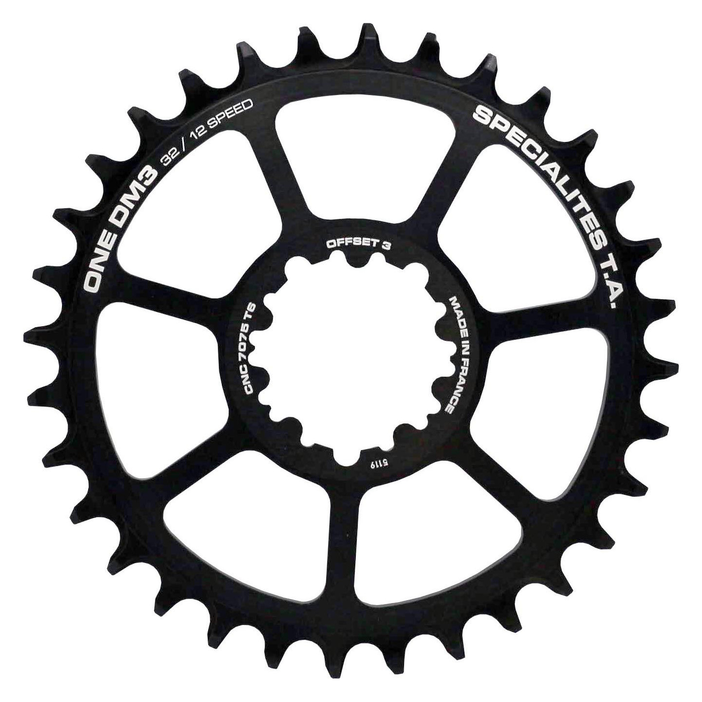 Single Chainring Spécialités TA **New** ONE DM3 Narrow Wide Sram Direct Mount - Offset 3mm