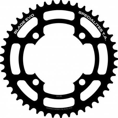 Plateau Spécialités TA BMX Blade Evo 104 Spécialités TA PL45104119 BMX