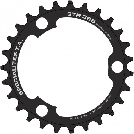 Chainring Spécialités TA 3TR Inner FSA 386 10-speed