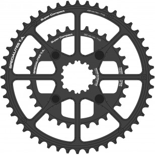 *** FIN DE SERIE *** Platos Spécialités TA Super Compact Direct Mount Sram