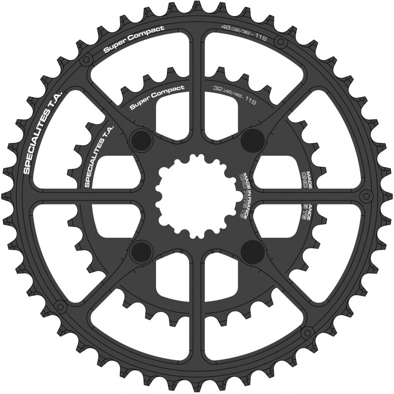 *** FINE SERIE *** Corone Spécialités TA Super Compact Direct Mount Sram *** FINE SERIE *** Corone Spécialités TA Super Compact Direct Mount Sram