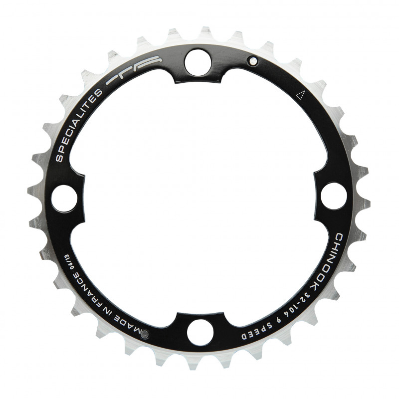 Plateau Spécialités TA Chinook 9V Intermédiaire 104mm Noir Mat Spécialités TA PL40104209 Triple Plateau Spécialités TA Chinook 9V Intermédiaire 104mm Noir Mat Spécialités TA PL40104209 Triple