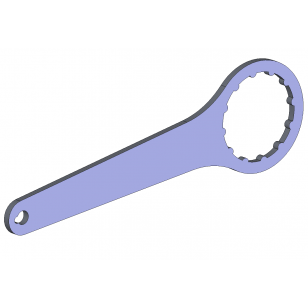 Spécialités TA 12-pin lockring tool for bottom brackets T47